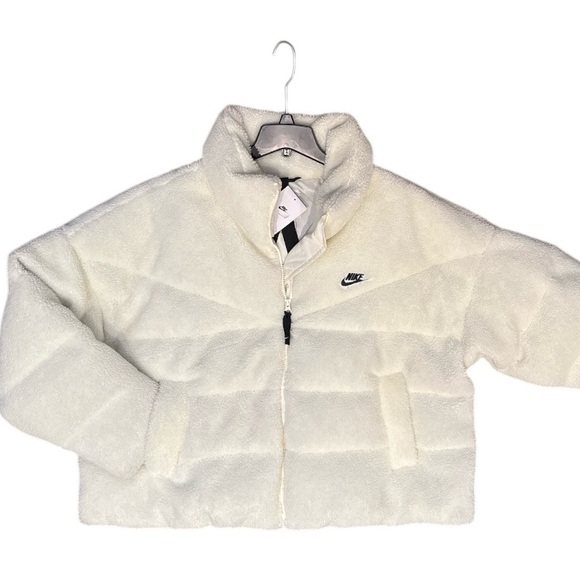 Nike women’s City Series Therma-FIT down fleece boxy jacket NEW NWT XXL - Picture 6 of 11